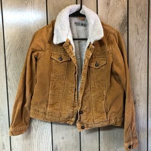 Corduroy Sherpa Jacket
